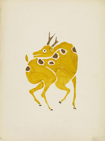 中国图案集(Ⅰ)5天鹿
